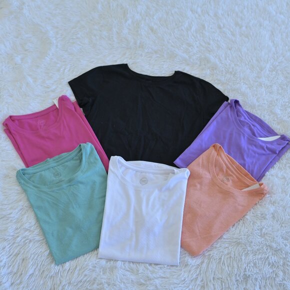 Six Wonder Nation Girls Tee Shirts Size XL 14/16 - Picture 1 of 2